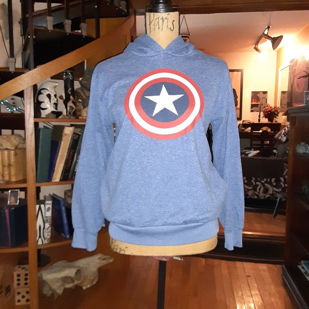 Capitan America hoodie size small